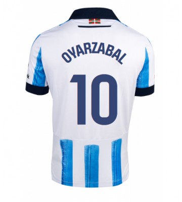 Real Sociedad Mikel Oyarzabal #10 Primera Equipación 2023-24 Manga Corta